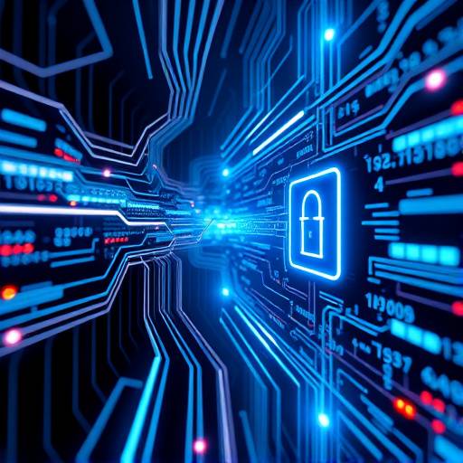 A stylized representation of data flowing into a secure database, symbolizing information collection.