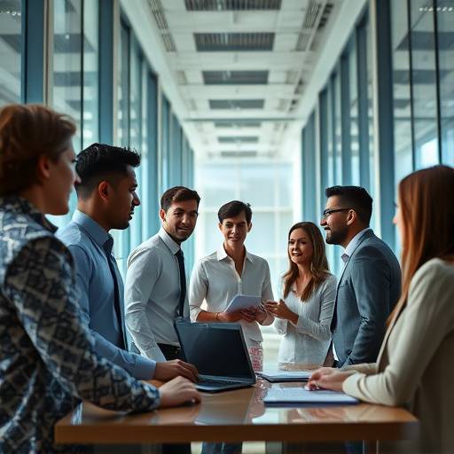 Screenshot of a corporate video we produced for GlobalTech Solutions showcasing their company culture and innovative projects